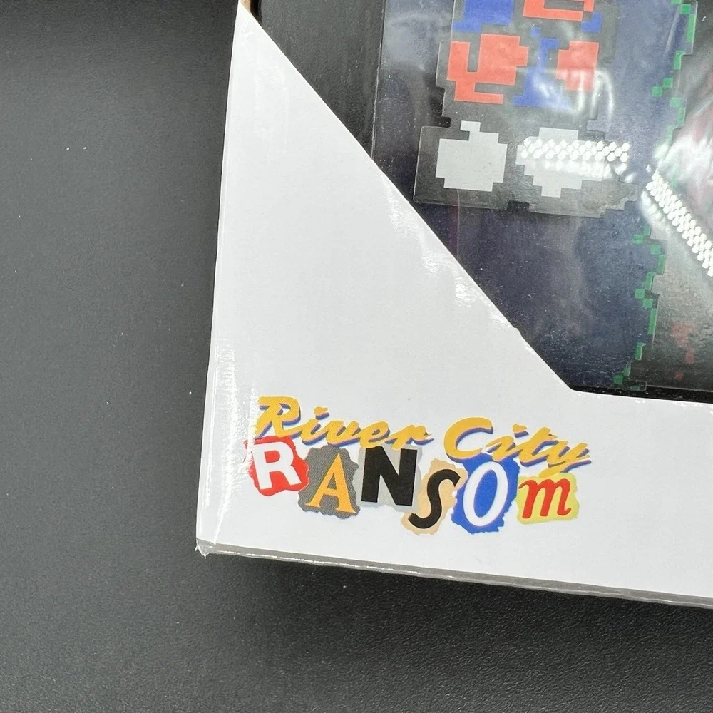 Pixel Frame River City Ransom: Rivals at Work 9x9 Shadow Box Art New In Box